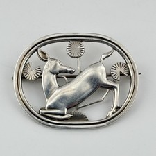 Spilla cervo Georg Jensen #256