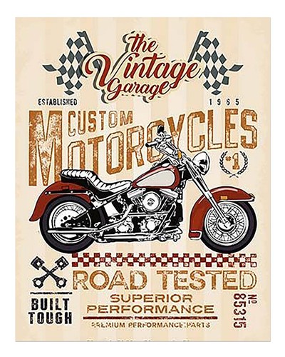 Poster moto epoca - poster, arte