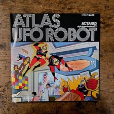 LP Atlas - Ufo Robot CETRA lpx 70 Italy Italia Mazinga Soundtrack