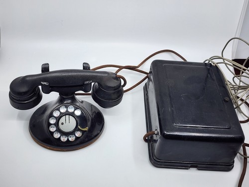 Antico telefono elettrico