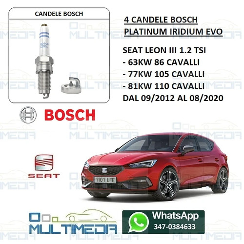Candele bosch platinum - 4,