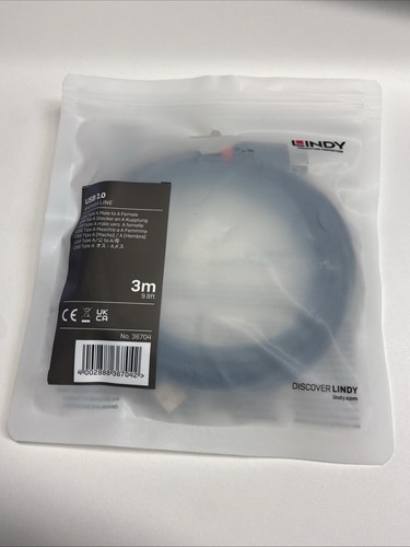 Lindy 36704 prolunga usb 0 - 36704,