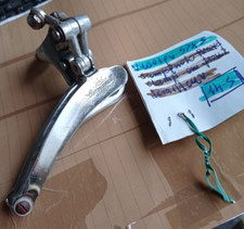 CAMPAGNOLO RECORD DERAGLIATORE ANTERIORE MORSETTO MODELLO DERAGLIATORE BICI VINTAGE