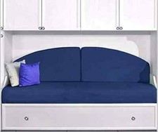 Cuscini Mezzaluna Per Cameretta A Ponte Blu O Scelta Colore