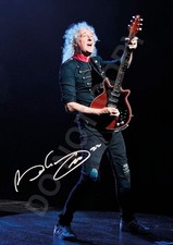 Brian May Queen Autografo Foto