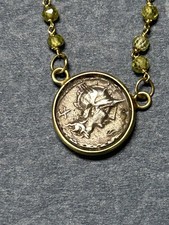 Collana catenina peridoto in