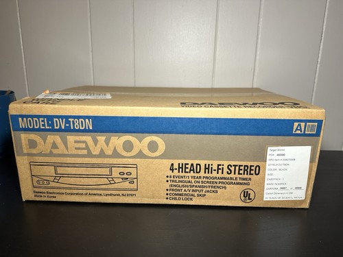 Nuovo daewoo t8dn - dv-t8dn, vcr