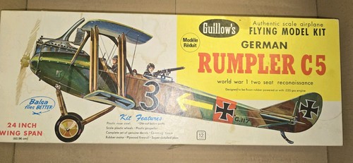 Vintage guillows rumpler - vintage, c5