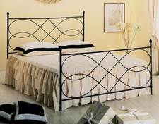 LETTO FERRO BATTUTO SOSPIRO