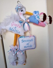 Fiocchi nascita per gemelli