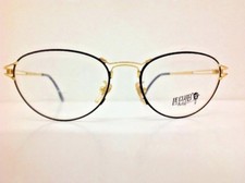 Occhiale Da Vista Le Club Datato 1980 Metallo Dorato A Gatta Luminoso Perfetto