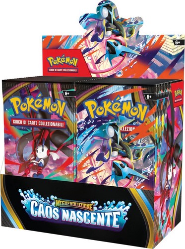 Pokemon caos nascente box - nascente,