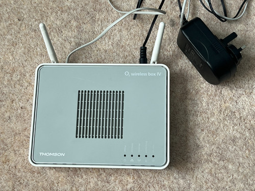 Thomson wireless box iv - o2,