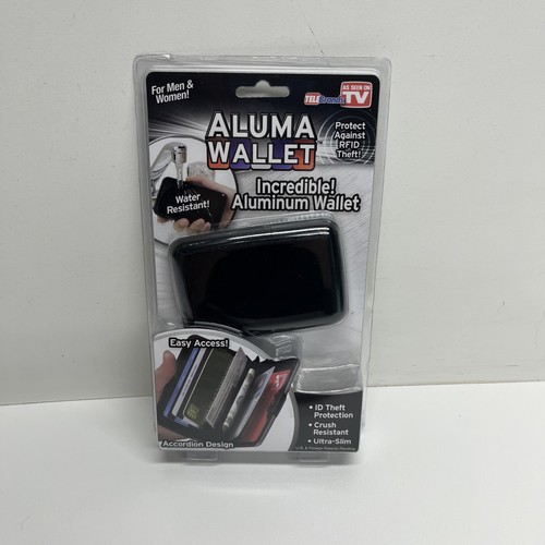 Portafoglio vintage aluma nero - aluma,