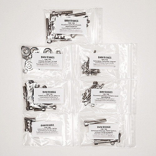 Bmw r100 1986 - kit, viti
