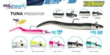 ARTIFICIALE PESCA TONNO POPPING TRAINA TUNA PREDATOR 18 E 24.5 CM PESO 50 E 100