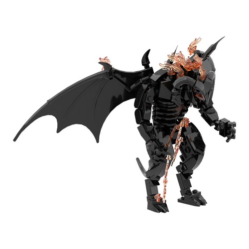 Lotr balrog moc mattoni - balrog,