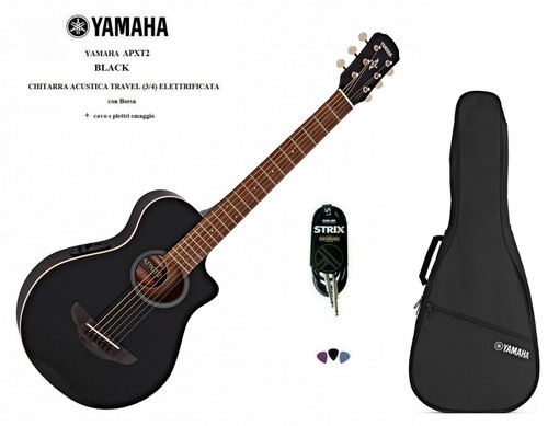 Yamaha apxt2 black chitarra - black,