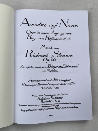 Spartiti musicali strauss - spartiti, r.