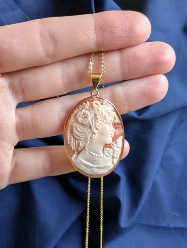 Ciondolo cammeo stile - , vintage