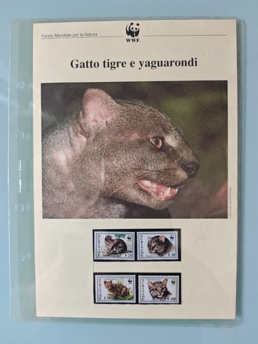 Wwf bolaffi gatto tigre - gatto, e