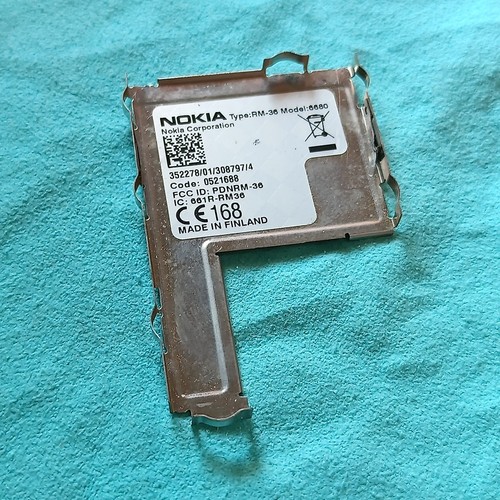 Nokia 6680 - nokia, placca