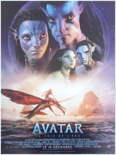 AVATAR 2 Affiche Cinéma