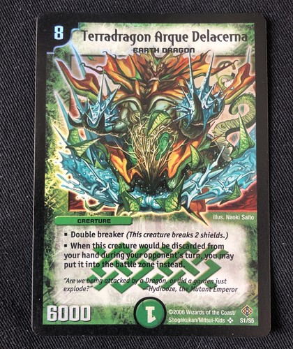 Duel masters terradragon - terradragon, arque