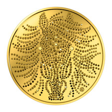 Moneta oro 5 dollari 'Anno del