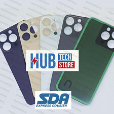 BACK COVER SCOCCA POSTERIORE BIG HOLE VETRO PER IPHONE 14 PRO - 14 PRO MAX