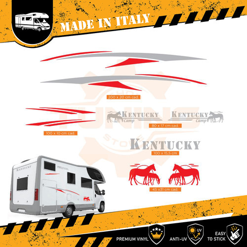 Decalcomania adesivi camper - adesivi,