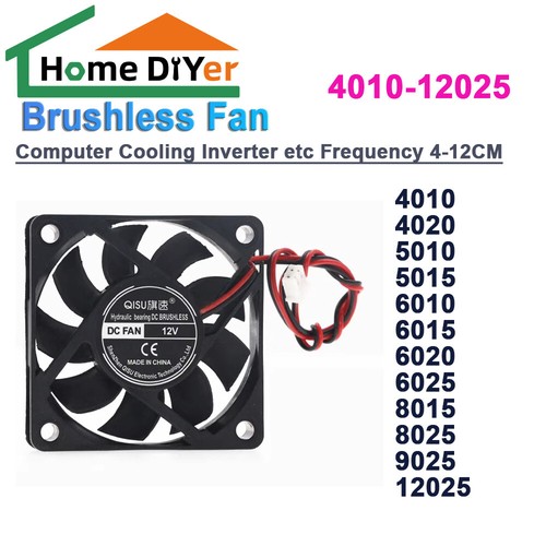 5010 12025 2pin ventilatore - dc,