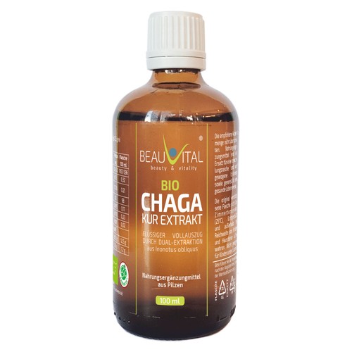 Bio chaga funghi - chaga,