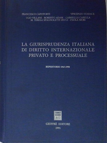 Giurisprudenza italiana di - la,