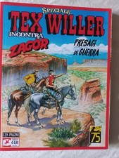 Tex incontra Zagor  " presagi di guerra " Bonelli  editore