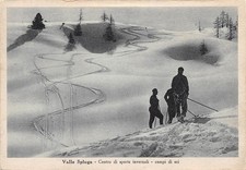 Cartolina Valle Spluga campi