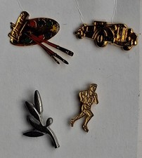 Set 4 Distintivi da Giacca