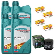 Inspektion Zündkerzen 4L Öl