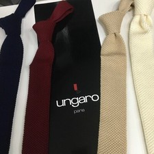 N. 4 CRAVATTE  IN  MAGLIA