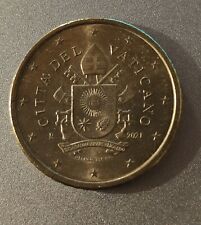 Moneta 50 Centesimi Città del Vaticano del 2021.