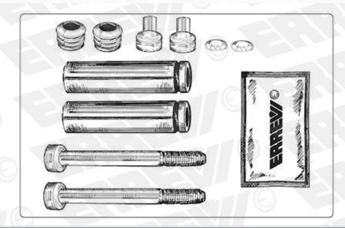 Kit revisione pinza freno - kit,