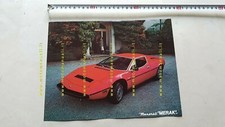 Maserati Merak 3000SS USA depliant originale brochure
