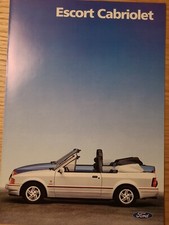 BROCHURE DEPLIANT FORD ESCORT