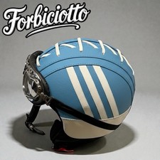 Casco vintage in pelle