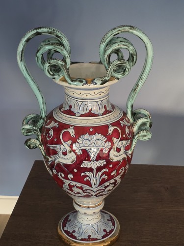 Vaso ceramica deruta - vaso,
