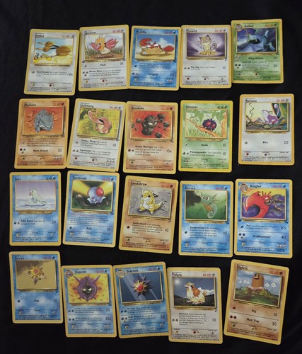 Lotto carte pokemon wotc - 20,