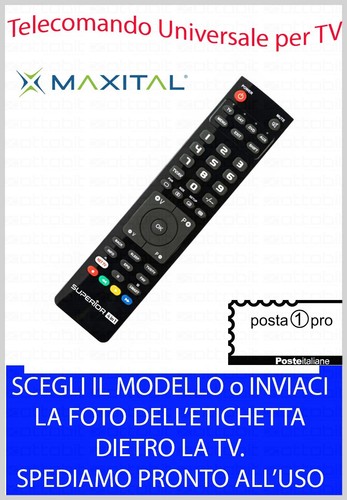 Telecomando universale per - telecomando,