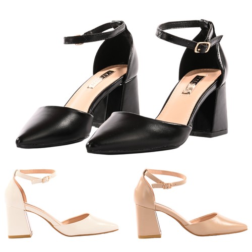 Decollete donna con cinturino - con,