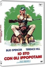 Dvd IO STO CON GLI IPPOPOTAMI con Bud Spencer Terence Hill nuovo 1979