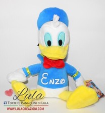 Peluche Paperino personalizzato con NOME idea regalo bambino bambina nascita